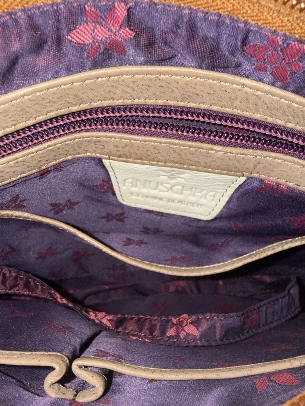 Anuschka brown crossbody